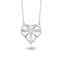 Marceline Small Heart Of The World Necklace AN035AYG-MR #3