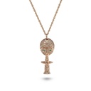 Marceline Small Moon Goddess Necklace P008APG-AP