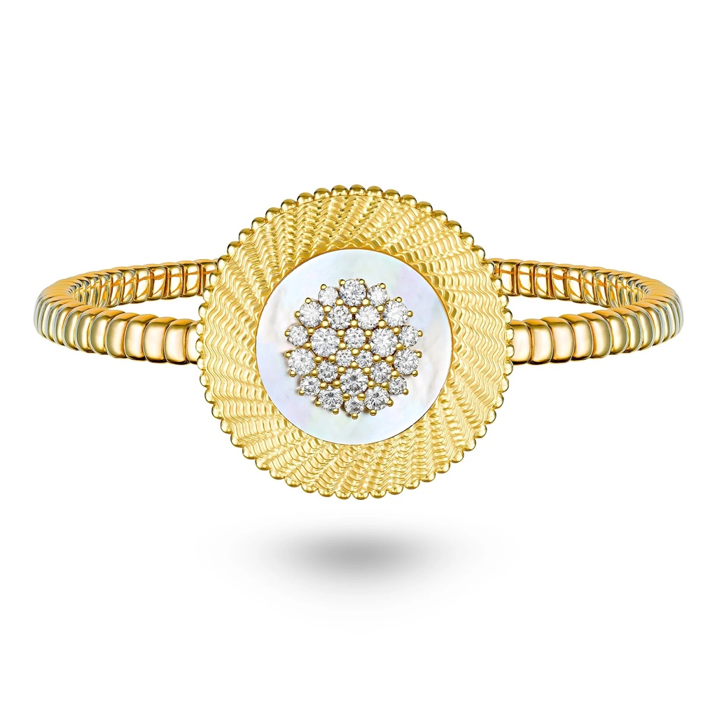 Marceline Taygeta White Pearl Bracelet B021CWMYG-MR-1