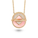 Marceline Vice Versa Necklace In Pink Opal Vice Versa Necklace In Pink Opal