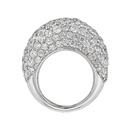 Piranesi White Gold Dome Ring