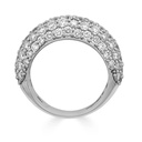 Piranesi White Gold Dome Small Ring #2