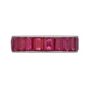 Piranesi White Gold Eternity Channel Set Band