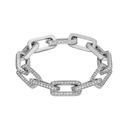 Piranesi White Gold Link Bracelet B4296-DIA