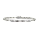 Piranesi White Gold Oro Woven Bracelet B4487WD-WG