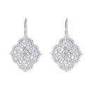 Piranesi White Gold Pasha Drop Earrings E5132WDCU-WG