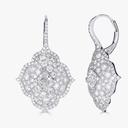 Piranesi White Gold Pasha Drop Earrings E5132WDCU-WG #2