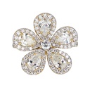 Piranesi Yellow Gold Classic Flower Ring