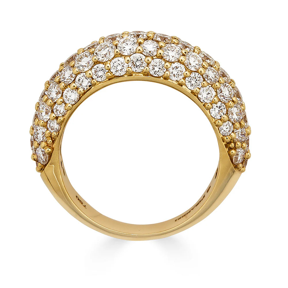 Piranesi Yellow Gold Dome Small Ring #2