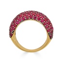 Piranesi Yellow Gold Dome Small Ring #2