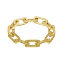 Piranesi Yellow Gold Link Bracelet - Yellow Sapphire B4296-Y