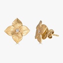Piranesi Yellow Gold Oro Fiore Small Flower Earrings E5181-YG #2