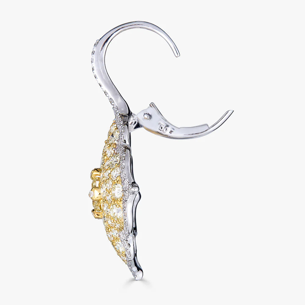 Piranesi Yellow Gold Pasha Drop Earrings E5132 #4