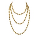 Piranesi Yellow Gold Pietra Emerald Cut Chain Necklace - Yellow Citrine N5999-CIT72