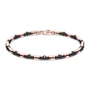 Zancan Zancan Bracelet In 18K Gold And Black Ceramic KB053R-N