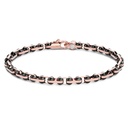 Zancan Zancan Bracelet In 18K Gold And Black Ceramic KB054R-N
