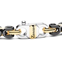 Zancan Zancan Bracelet In 18K Gold And Black Ceramic KB056G-N #2