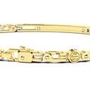 Zancan Zancan Bracelet In 18K Gold With Diamonds EB856GB #2