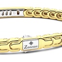 Zancan Zancan Bracelet In 18K Gold With Plaque And Diamonds EB873 #2