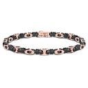 Zancan Zancan Bracelet In 18Kt Ceramic Gold And Black Diamonds KB050R-N