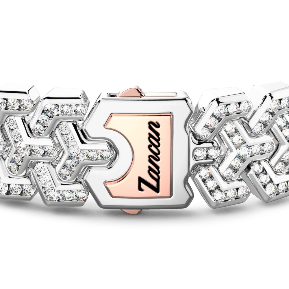 Zancan Zancan Bracelet In 18Kt Gold And Diamonds EB963B #2