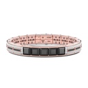 Zancan Zancan Bracelet In 18Kt Gold With Black Diamonds EB970