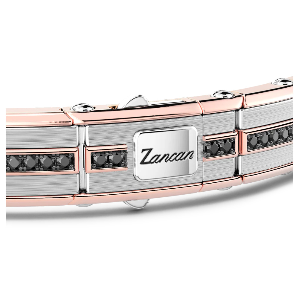 Zancan Zancan Bracelet In 18Kt Gold With Black Diamonds EB970 #2