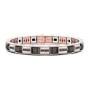 Zancan Zancan Bracelet In 18Kt Gold With Black Diamonds UB075