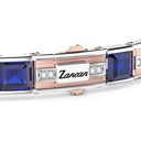 Zancan Zancan Bracelet In 18Kt Gold With Blue Sapphires UB076 #2
