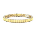 Zancan Zancan Bracelet In 18Kt Gold With Diamonds EB727