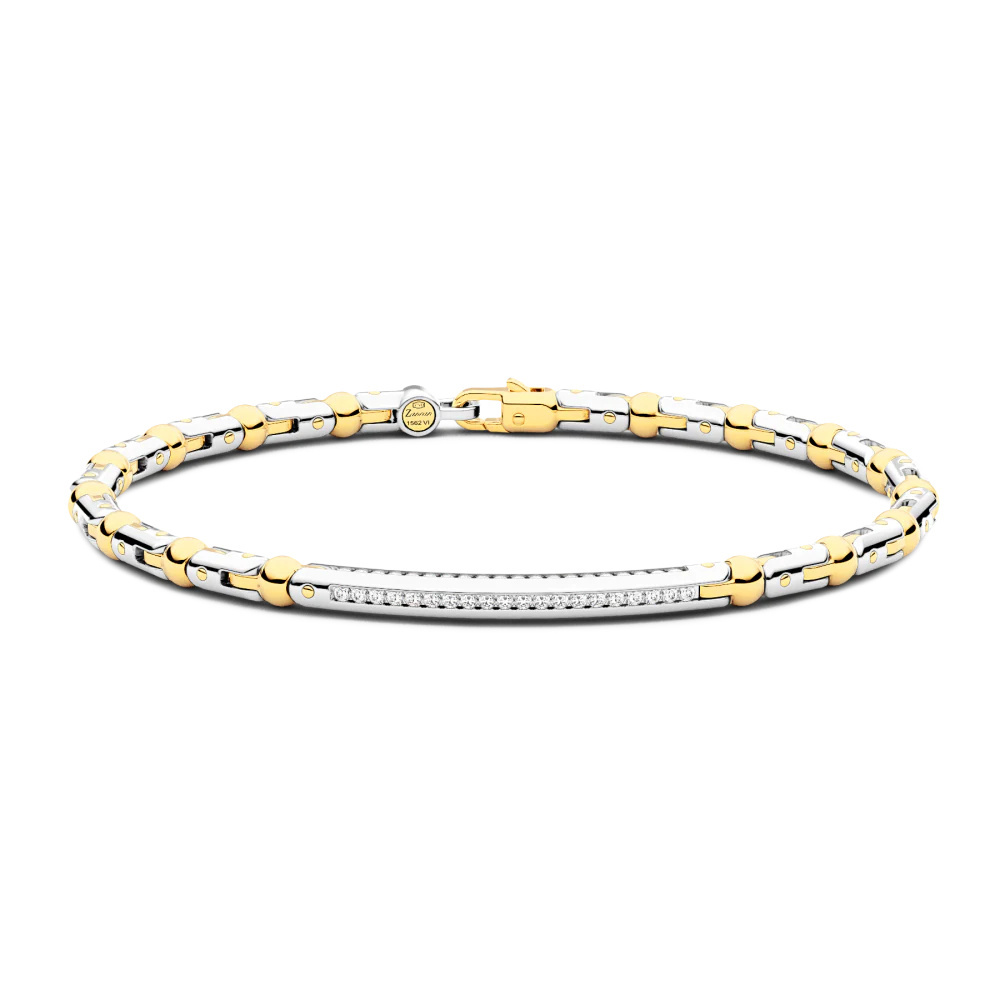 Zancan Zancan Bracelet In 18Kt Gold With Diamonds UB033