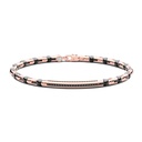 Zancan Zancan Bracelet In 18Kt Gold, Ceramic And Diamonds KB048R-N