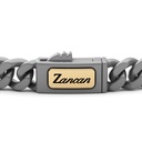 Zancan Zancan Bracelet In Titanium And 18Kt Gold With Diamonds ETB211 #2