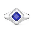 Zancan Zancan Chevalier Ring In 18Kt Gold And Blue Sapphire UA025