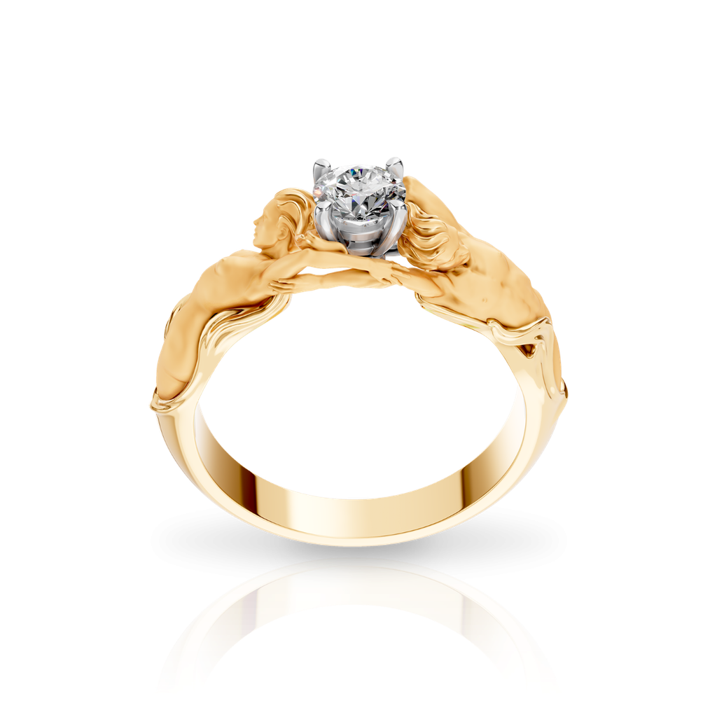 Ring Solitario Juntos 0132.1-2