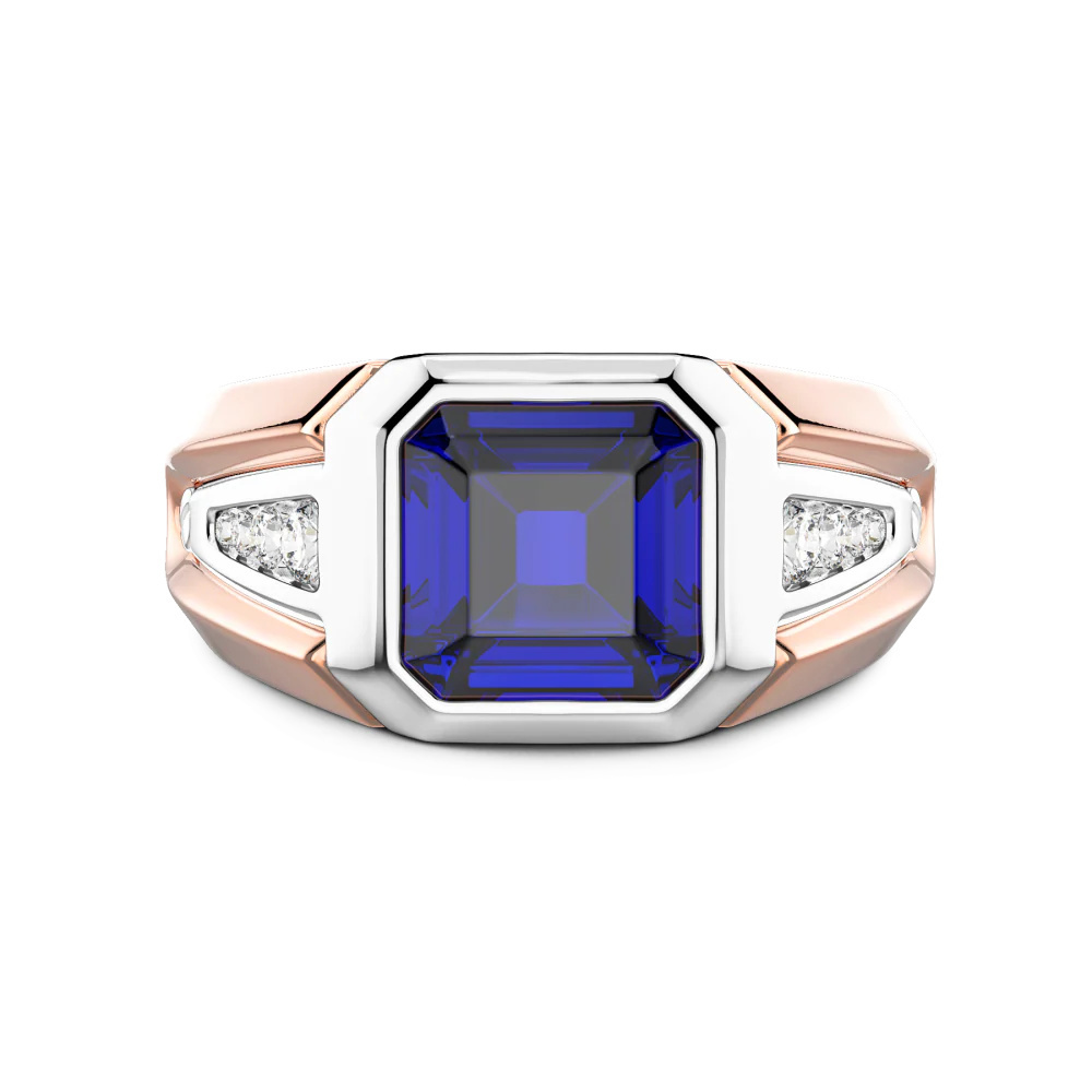 Zancan Zancan Chevalier Ring In 18Kt Gold And Blue Sapphire EA396RB