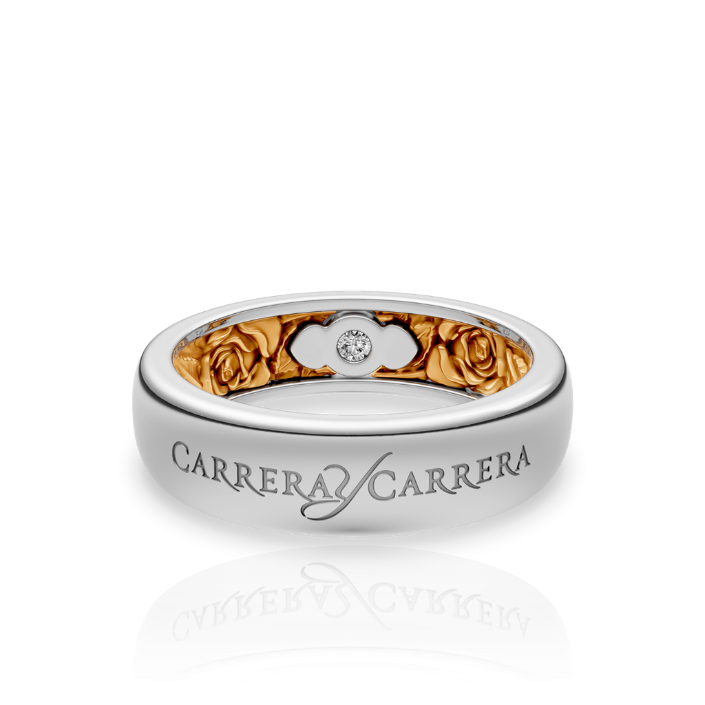 Wedding Ring Beauty Inside Roses 0134.5-2