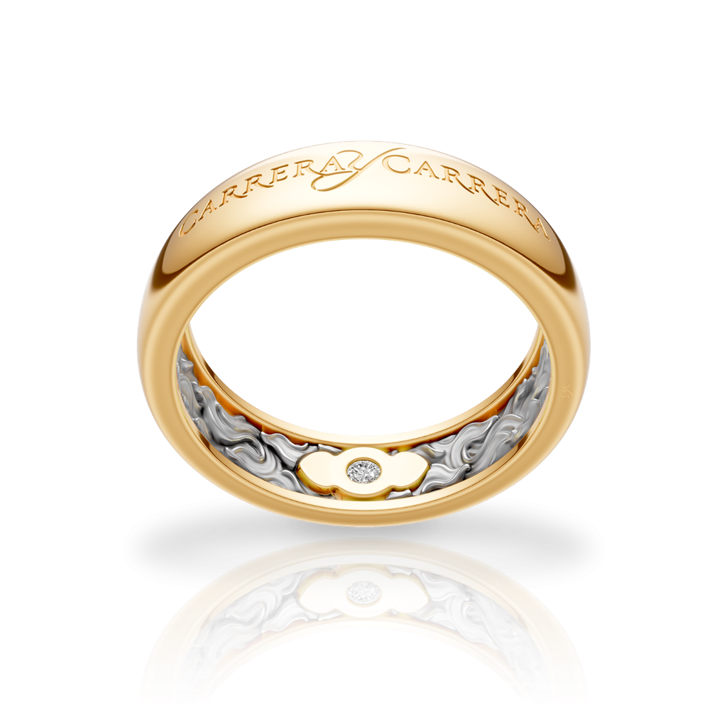 Wedding Ring Beauty Inside Fire 0136.3-1