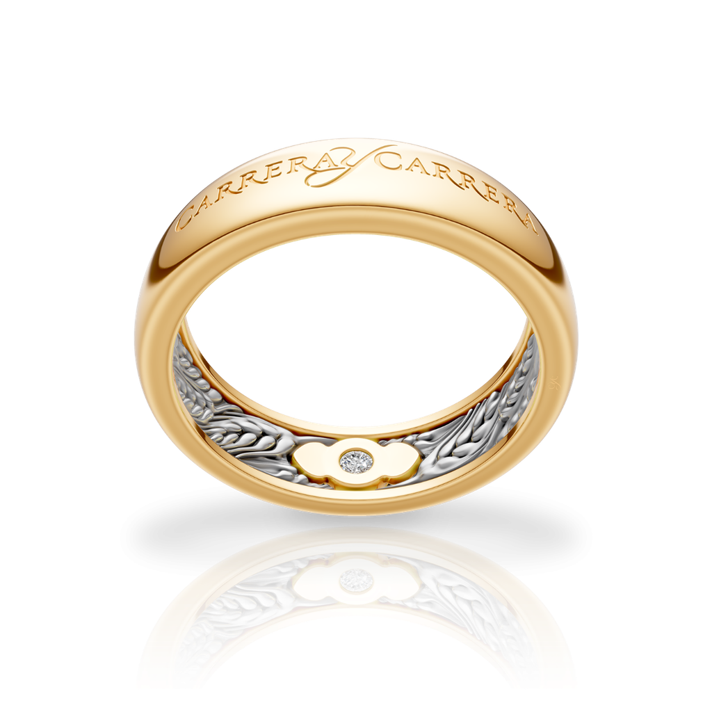 Wedding Ring Beauty Inside Wheat 0138.3-1
