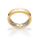 Wedding Ring Beauty Inside Wheat 0138.3-1