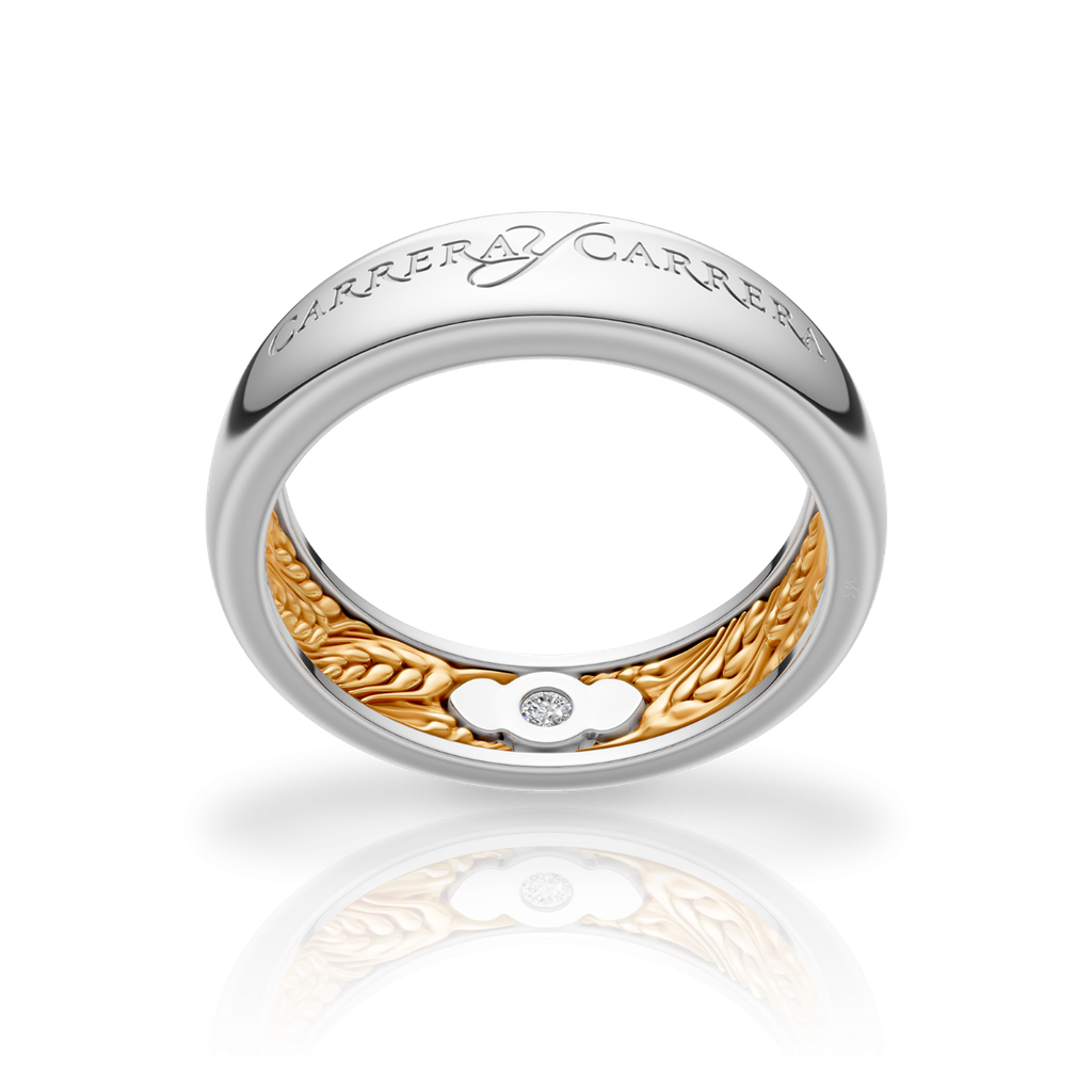 Wedding Ring Beauty Inside Wheat 0138.5-1