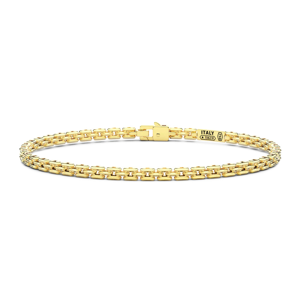 Zancan Zancan Link-Only Bracelet In 18Kt Gold UB014