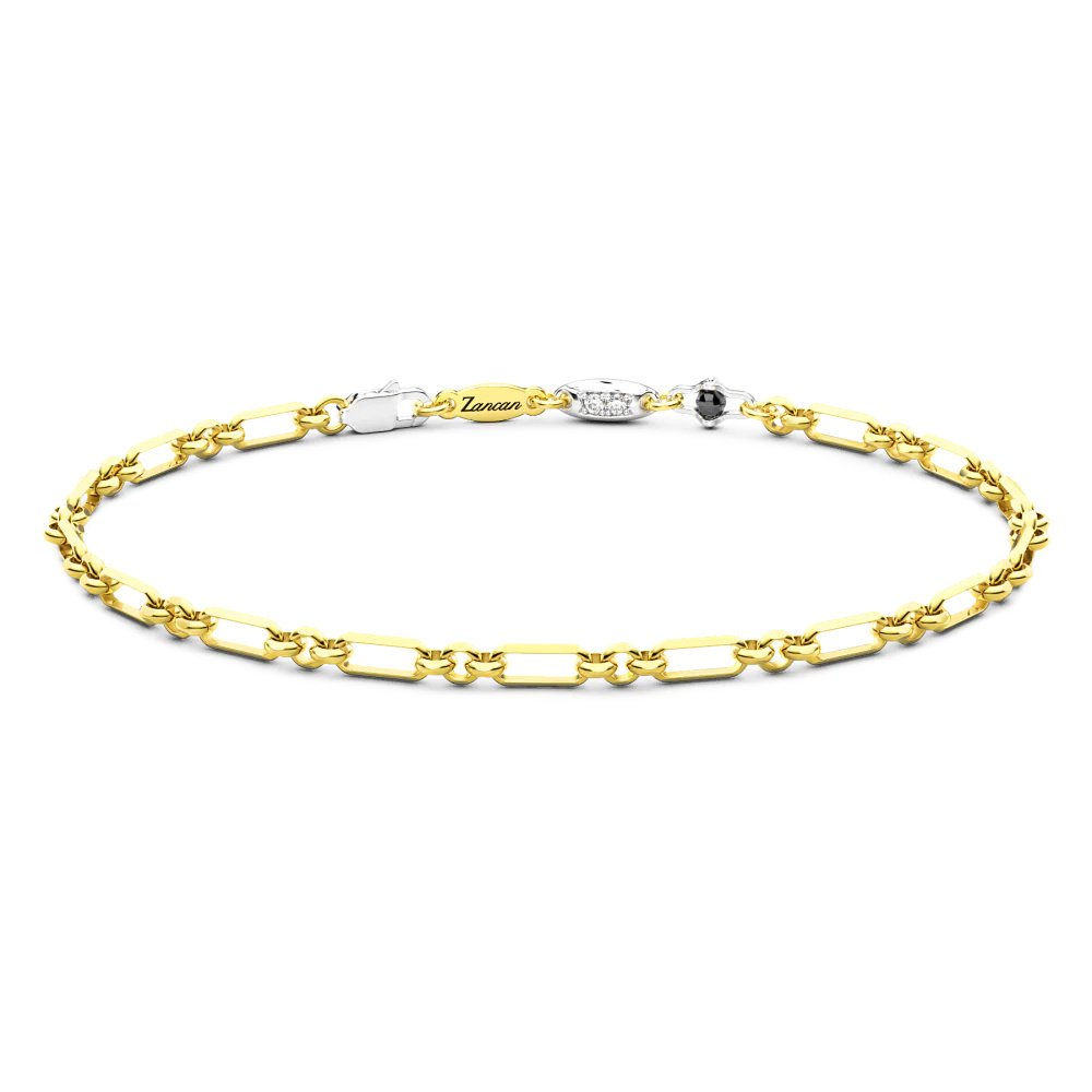 Zancan Zancan Link-Only Bracelet In 18Kt Gold UB004