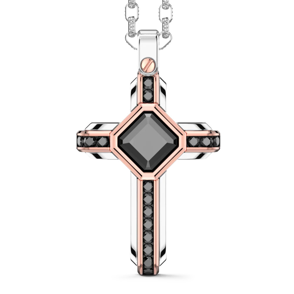 Zancan Zancan Necklace In 18K Gold With Black Diamonds UC103