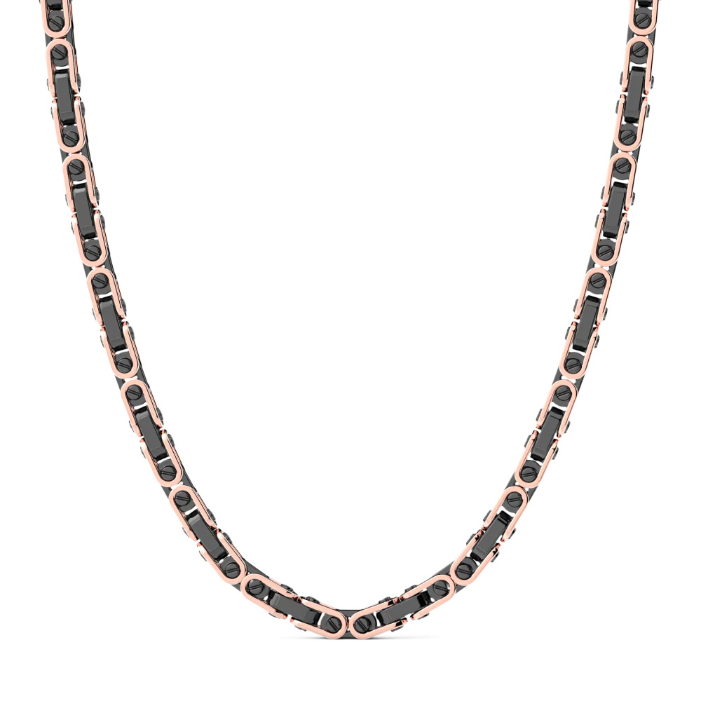 Zancan Zancan Necklace In 18Kt Gold And Black Ceramic KC058R-N