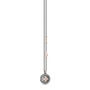 Zancan Zancan Necklace In Titanium And 18Kt Gold With Wind Rose ETC204 #2