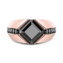 Zancan Zancan Ring In 18Kt Gold With Black Diamond EA386