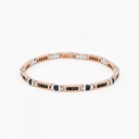 Zancan Zancan Rose Gold Bracelet With Diamonds EB929RB