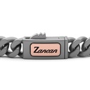 Zancan Zancan Titanium & 18Kt Gold Bracelet ETB212 #2