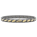 Zancan Zancan Titanium & 18Kt Gold Bracelet ETB232 #2